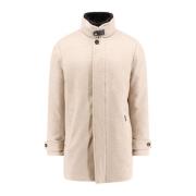 Luksus Beige Cashmere Kåpe Aw24