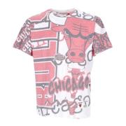 Chicago Bulls NBA T-skjorte Hvit