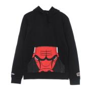 Chicago Bulls Cropped Logo Hoodie