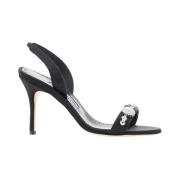 Silke Sateng Juvel Slingback Sandaler