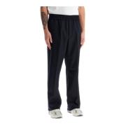 Relaxed Fit Wool Blend Joggers