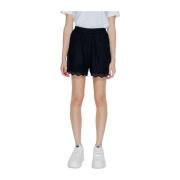 Bomullsblanding Dame Shorts Samling