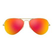 Aviator Flash Polarized Sunglasses