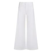 Metalliske nitter straight-leg jeans