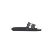 Sort Slip-On Monogram Gummisko