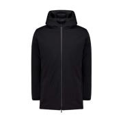 Clem 2.0 - Svart softshell jakke med hette