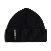 Sort J.Lindeberg Juan Merino Beanie Luer