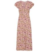 Pink Faithfull The Brand Magdelena Midi Dress Kjole