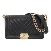 Pre-owned Leather chanel-bags