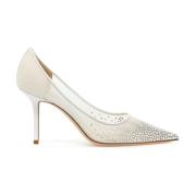 Krystall Mesh Love Pumps