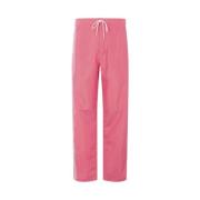 Fuchsia Straight Leg Trousers