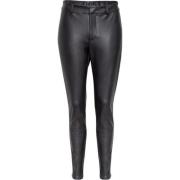 Lake Imitation Leather Pants