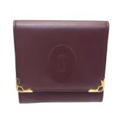 Pre-owned Leather wallets