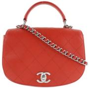 Pre-owned Leather chanel-bags