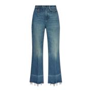 Jeans med vintageeffekt