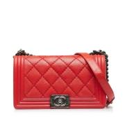 Pre-owned Leather chanel-bags