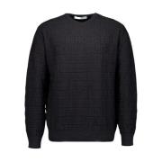 Svarte Sweaters Stilig Modell