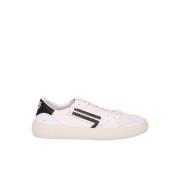 Hvite Mora Low-Top Sneakers