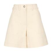 Beige Shorts for et stilig utseende