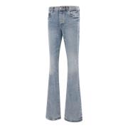 Herre Denim Jeans, Rett Ben, Flared