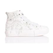 Elegant Platform Sneakers Hvit