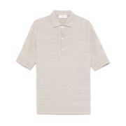 Beige T-skjorte og Polo Sett