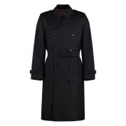 Klassisk Bomull Trenchcoat