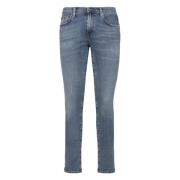 Slim-Fit Stretch Bomull Jeans