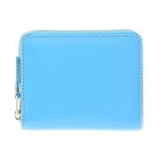 Comme des garcons wallet leather zip cardholder