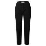 Sort Cropped Pant med Tapered Fit