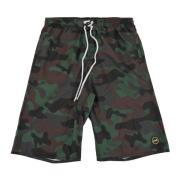 Herre Lace-Up Boxer Svømmeshorts