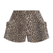 Shorts med dyreprint