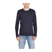 Klassisk Merino Wool Crewneck Sweater