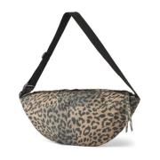 Leopard Crossbody Veske Mona Modell