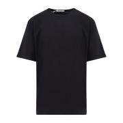 Bomull Crew-neck T-skjorte med korte ermer