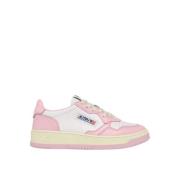 Hvite Rosa Medalist Lave Sneakers