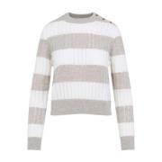 Stripete Cropped Sweater Alfeo