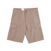 Lær Rinset Cargo Shorts