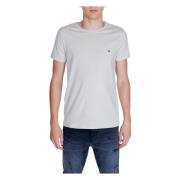 Stretch Slim Fit Tee Kolleksjon Bomull Elastan