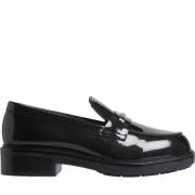 Sort Loafer Bar Saff Damesko