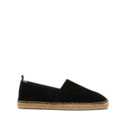 Sorte Espadrilles for Menn