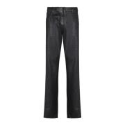 Regular-fit belagte denim jeans