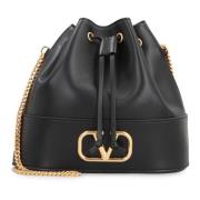 VLogo Signature Skinn bucket bag