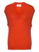 Cassy Vest Orange Hosbjerg