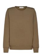 Lnkira Shoulderpad Sweatshirt Brown Lounge Nine