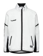 Auth. Charge Micro Zip Jacket White Hummel