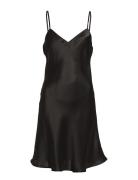 Pure Silk - Slip W.cording Black Lady Avenue