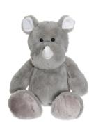 Teddy Wild Rhinoceros Grey Teddykompaniet