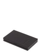 Personal Card Holder Grey Design Letters