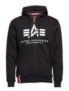 Basic Zip Hoodie Black Alpha Industries